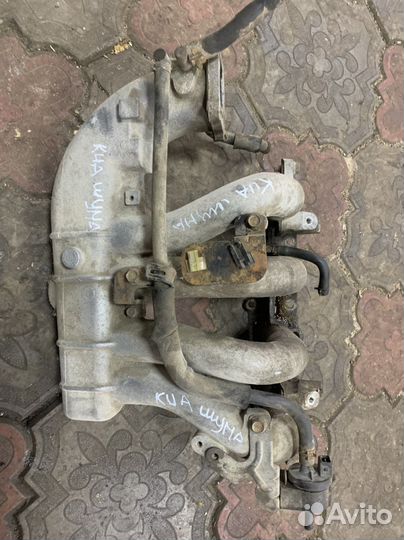 Впускной коллектор Kia shuma 2, 2001г 1.6