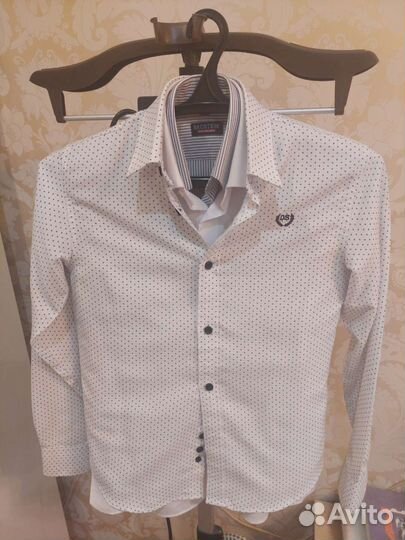 Рубашка на мальчика 134-140 рост