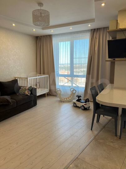 1-к. квартира, 46 м², 16/19 эт.