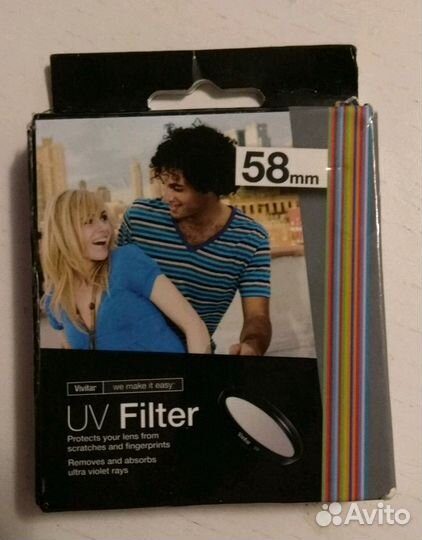 Светофильтр UV 58 мм для Canon