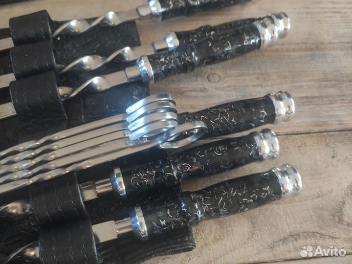 Подарочный набор шампуров премиум качества