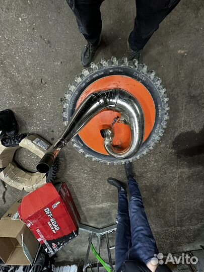 Выхлоп ktm exc 300 tpi 2022