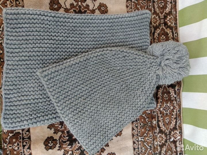 Комплект шапка и шарф