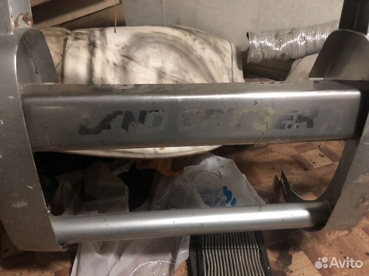 Кенгурятник на toyota landcruzer 80