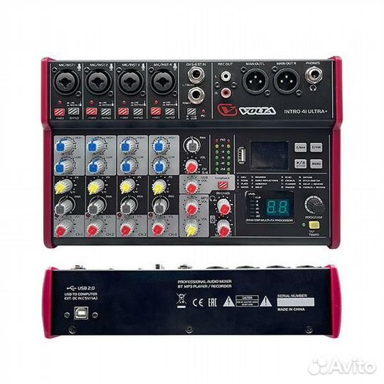 Микшерный пульт Volta intro 41 ultra+ (Plus)