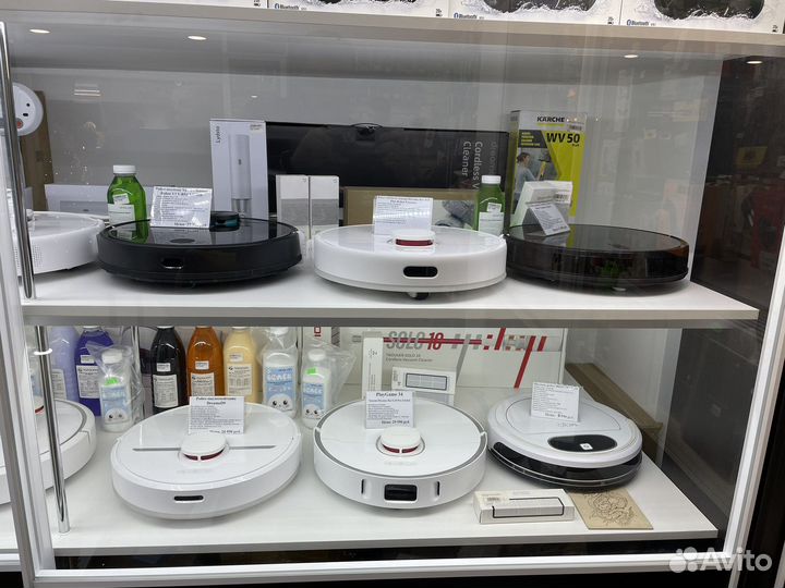 Роботы-пылесосы электро Швабры Xiaomi Mi