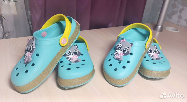 Сабо для двойни 17 см по стельке