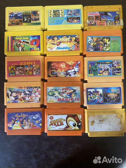 Картриджи dendy