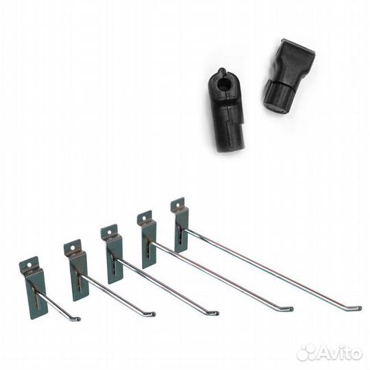 Крючки + Замок Stop Lock, антикражный замок, 6мм