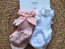 Носки для девочки 0 - 3 месяца