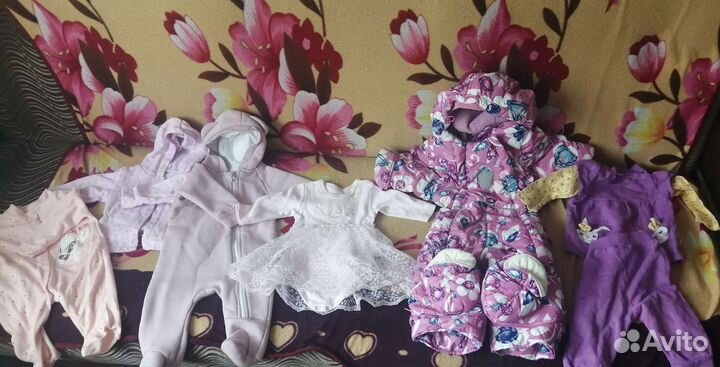 Вещи пакетом на девочку
