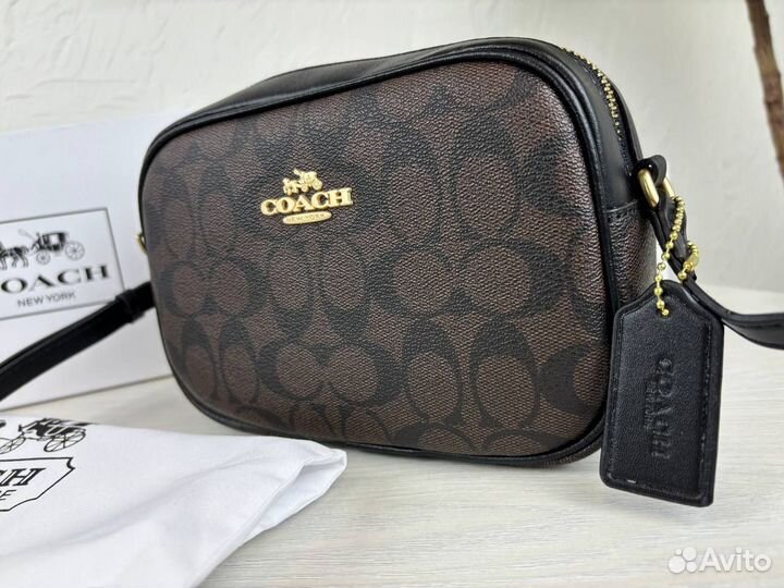 Сумка coach кросс боди новая