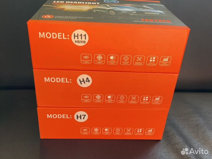 Сверхяркие диодные лампы Aozoom 55W ExtraPower