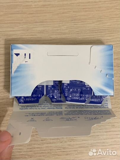 Контакные линзы acuvue oasys