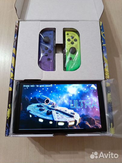 Прошита Nintendo Switch oled Splatoon лимитка