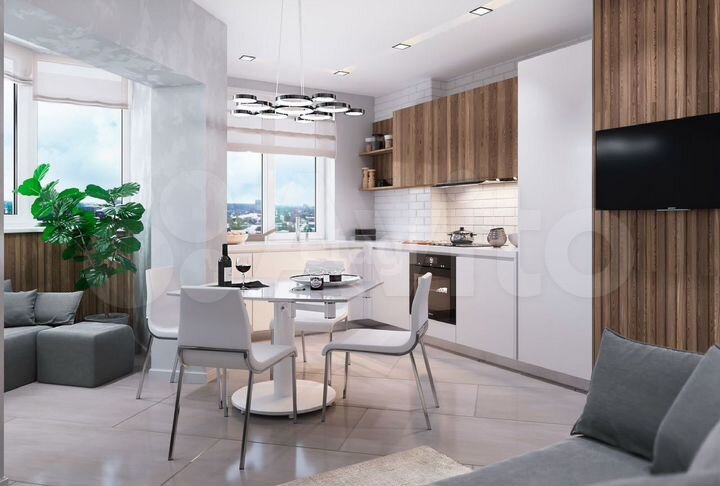 2-к. квартира, 76 м², 19/20 эт.