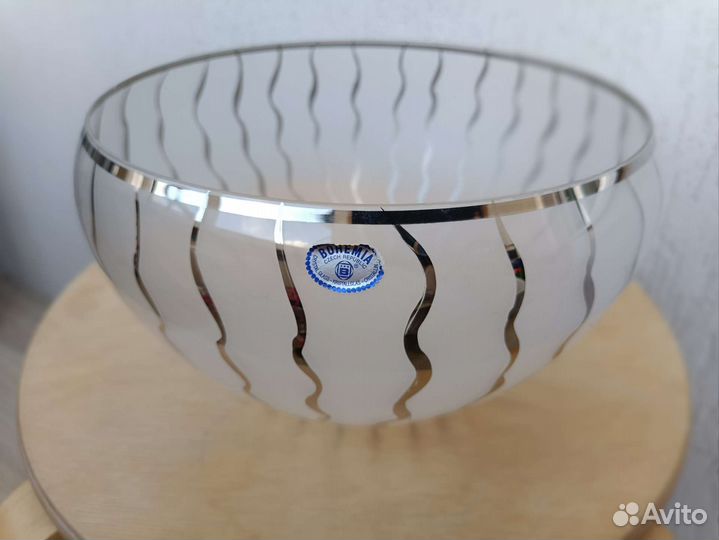 Ваза bohemia crystall glass