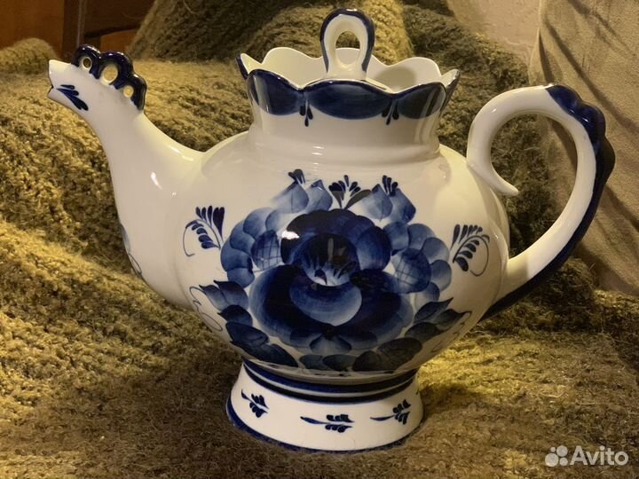 Чайник заварочный Гжель