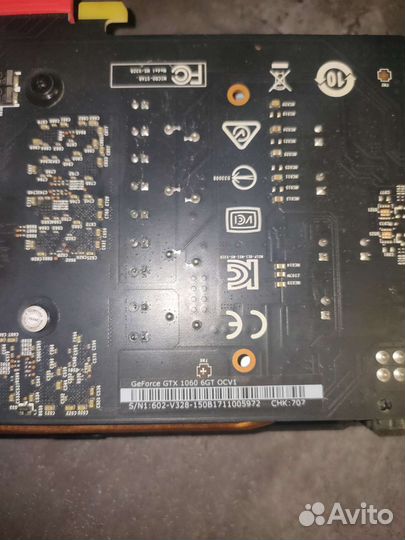 Видеокарта gtx 1060 6gb MSI