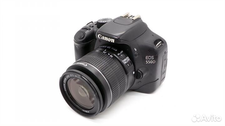 Canon EOS 550D kit в упаковке (пробег 41525 кадров
