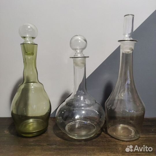 Графины стеклянные СССР