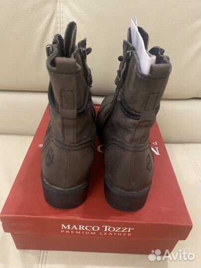 Ботинки женские, весна-осень на байке, р.40