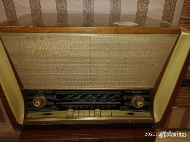 Ламповая радиола Латвия