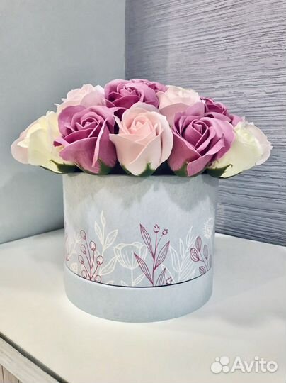 Букет из мыльных роз 25 шт