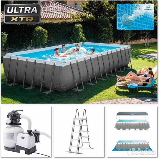 Каркасный бассейн Intex 732x366x132 26364