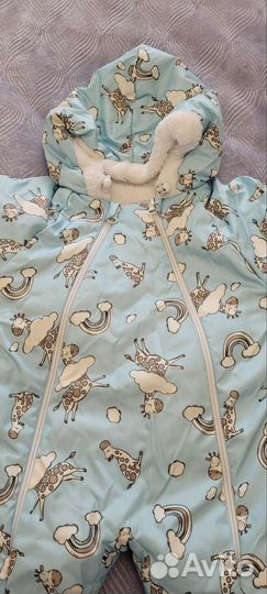 Комбинезон демисезонный,размер 56 62, мальчики