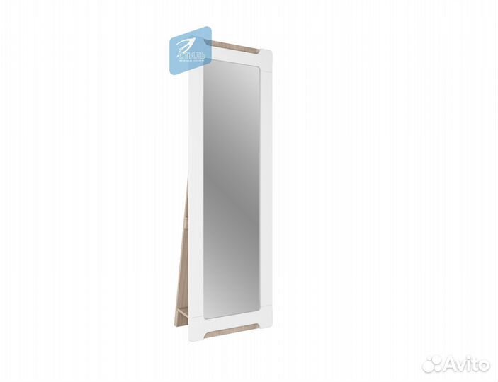 Палермо-3 Зеркало ростовое с опорой Ясень Шимо све