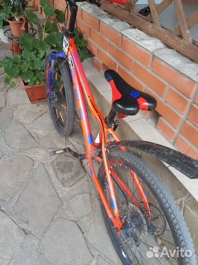 Велосипед бу цена 12.000т руль и грипсы новые