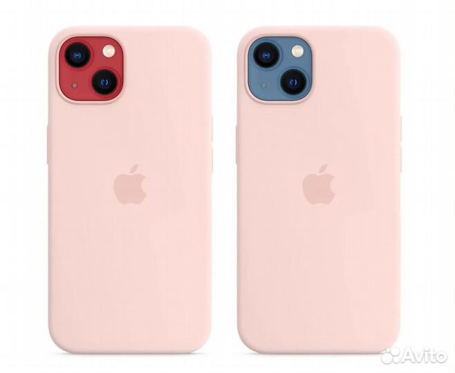 Чехол Silicone Case для iPhone 13 mini Розовый мел