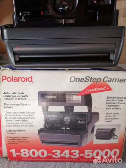 Polaroid AF Camera 1-800-343-5000