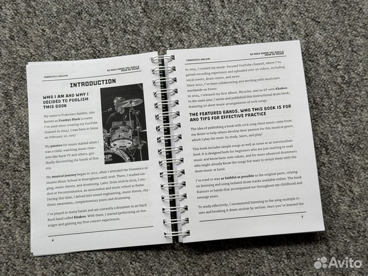 Учебник «Барабаны. 50 рок-песен»