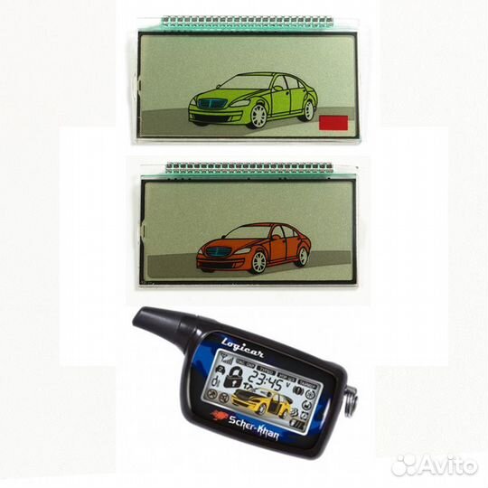 Дисплей брелока Scher-Khan Logicar 1 2 3 4 5i 6i