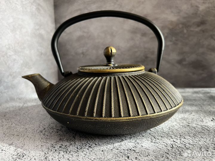 Заварочный чайник 1 литр, чугунный