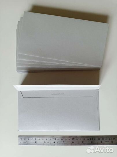 Бумага A4 Конверты крафт серебро