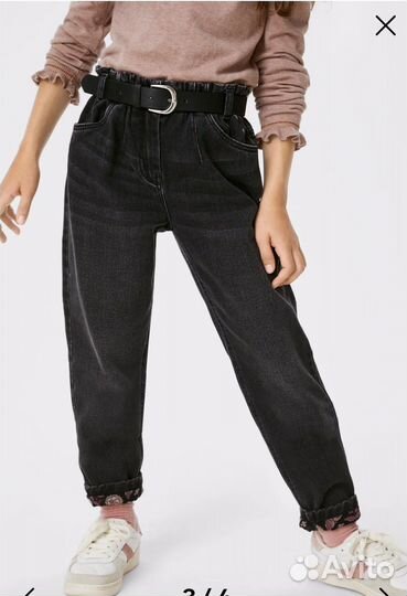 Джинсы C&A,р.152 для девочки