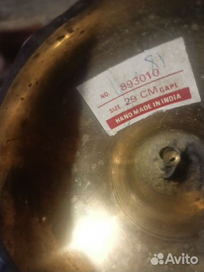 Подсвечник бронза