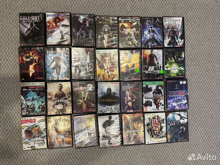 Диски на xbox 360