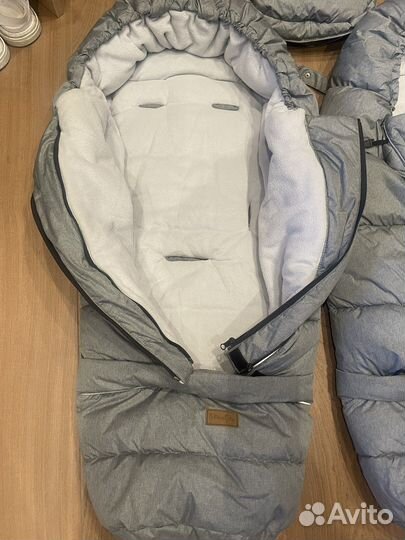 Зимний конверт в коляску mansita