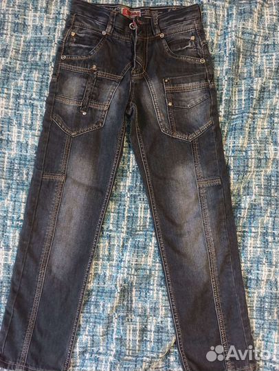Джинсы для подростка 134 размер