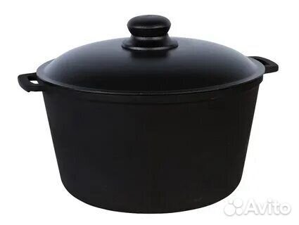 Кастрюля чугунная 5л