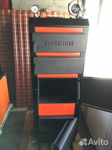 Котел длительного горения Polish Heat ко60гк утепл