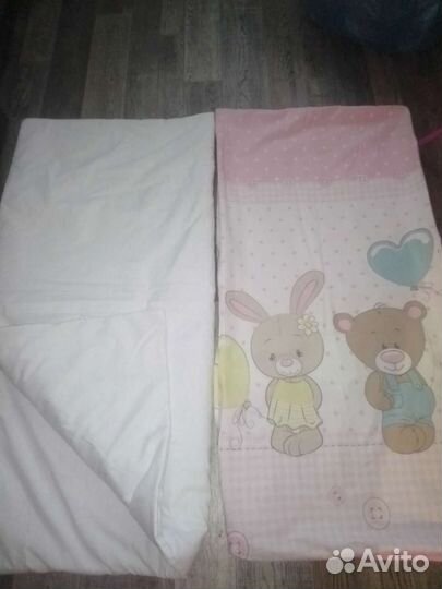 Одеяло и пододеяльник