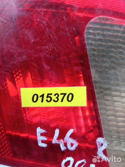 Фонарь крышки багажника правый BMW 3 E46