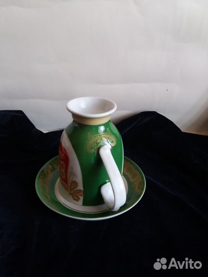 Бокал с блюдцем Москва 850 лет Дулево