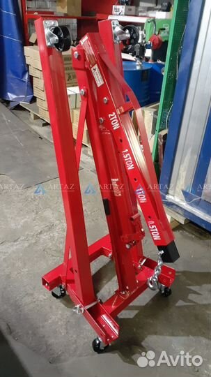 Кран гидравлический 2 т. гаражный складной