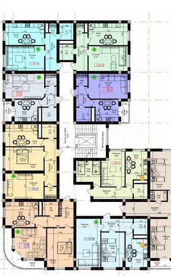1-к. квартира, 45 м², 3/9 эт.